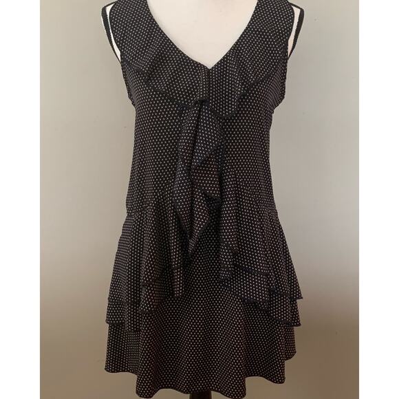 Anthropologie Needle & Thread Ruffle Dress Small - Picture 1 of 5